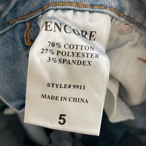 ENCORE Junior Jeans size 5 - Picture 5 of 5